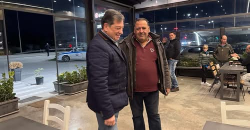 ΑΧΑΪΑ: Ο Δημήτρης Παλούμπης της Ελληνικής Λύσης κοντά στους αγρότες