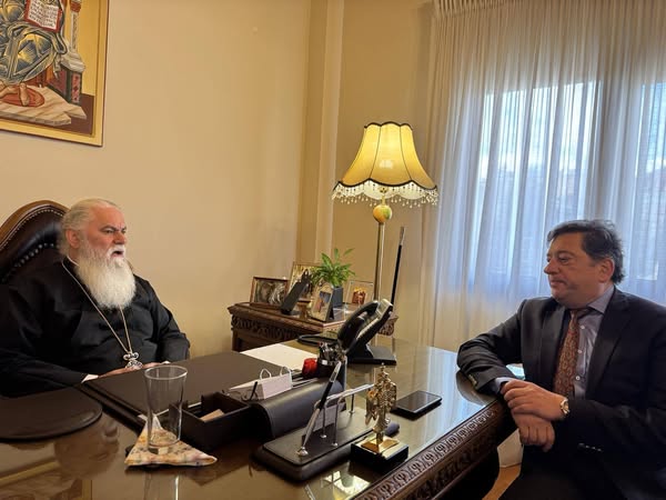 Συνάντηση με τον Σεβασμιώτατο Μητροπολίτη Καλαβρύτων και Αιγιαλείας κ.κ. Ιερώνυμο