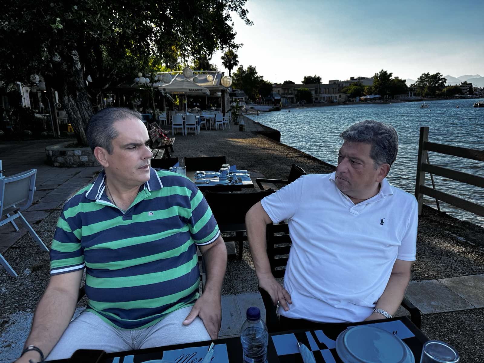 Συνάντηση με τον Πρόεδρο του Αγροτικού Συλλόγου Αιγίου