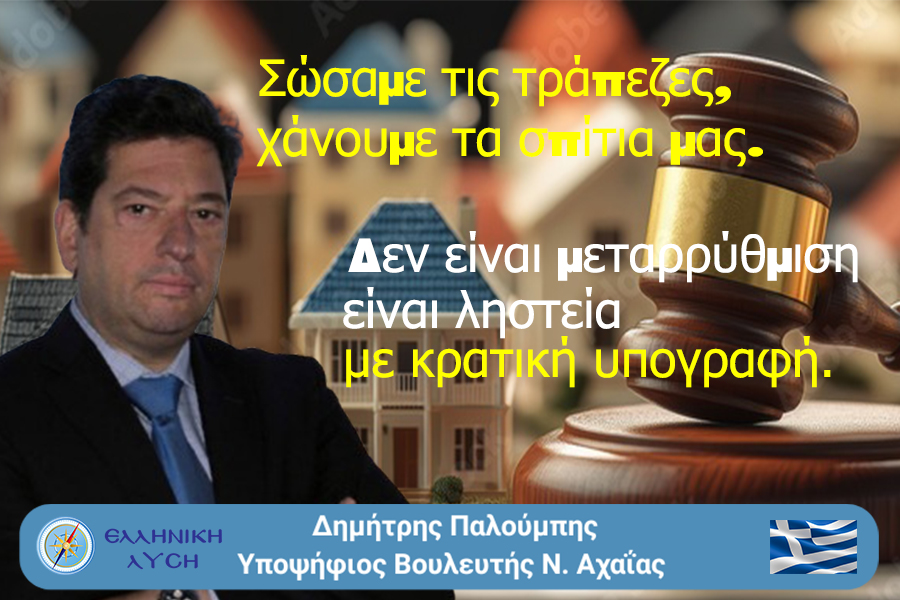 Η σιωπηλή ληστεία της ακίνητης περιουσίας: Funds, εγγυήσεις και ο Έλληνας που πληρώνει δύο φορές