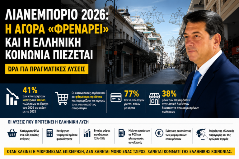 Η ακρίβεια «σβήνει» την αγορά - Οι μικρομεσαίες επιχειρήσεις σε ασφυξία