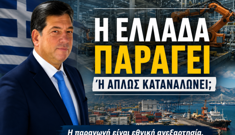 Η Ελλάδα παράγει ή απλώς καταναλώνει;