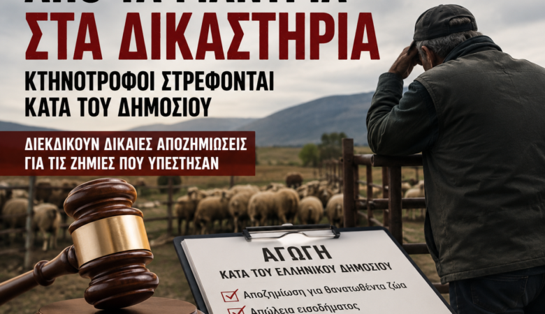 Από τα μαντριά στα δικαστήρια
