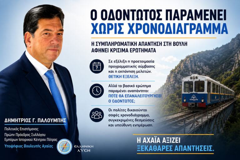 Ο Οδοντωτός παραμένει χωρίς χρονοδιάγραμμα