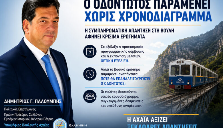 Ο Οδοντωτός παραμένει χωρίς χρονοδιάγραμμα