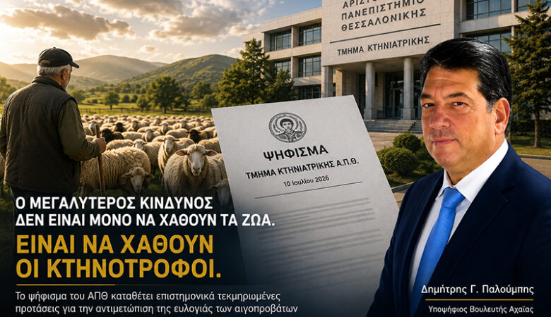 Το ΑΠΘ προειδοποιεί για το μέλλον της ελληνικής κτηνοτροφίας